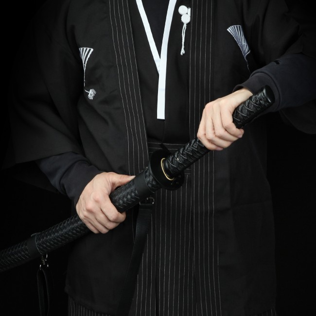Obsidian Katana | Handmade Japanese Obsidian Katana With