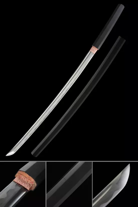 Handmade Shirasaya Katana Sword 1095 Carbon Steel