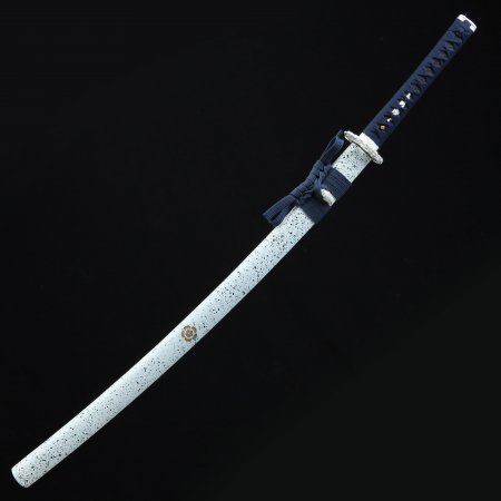 Handmade Full Tang Katana Sword With Damascus Steel Blade