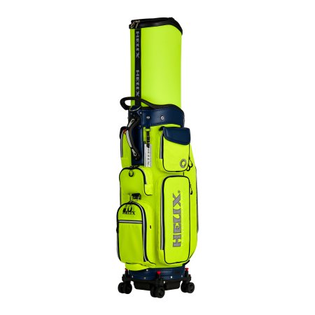 Helix Trendy Vibrant Retractable Golf Cart Bag - Green