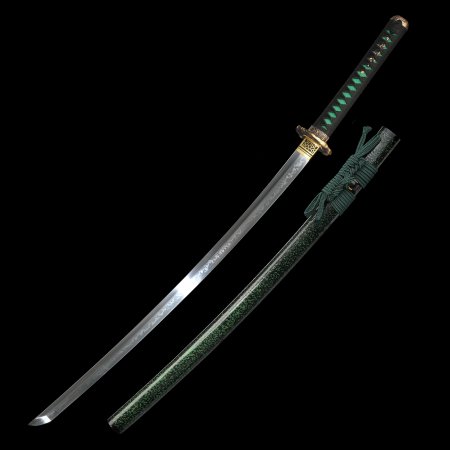 Handmade Japanese Katana Sword With Hamon Blade