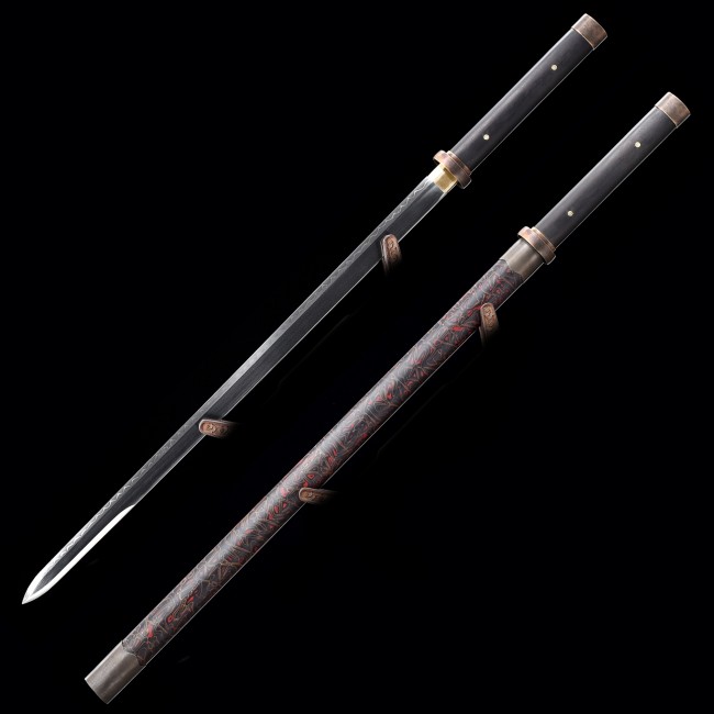 Tang Dao | High-performance 1095 Carbon Steel Real Hamon