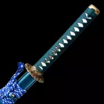 Hand-carved Tsuba Katana
