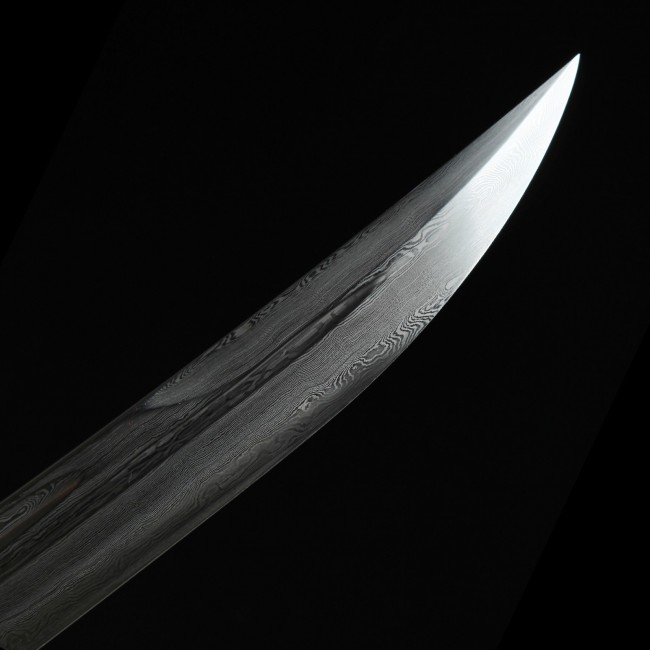 Oxtail Dao | Chinese Oxtail Dao Sword Broadsword Damascus
