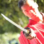 Folded Melaleuca Steel Blade Tanto Swords
