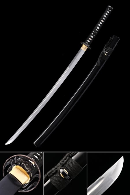 Handmade Traditional Japanese Katana Sword Stainless Steel Full Tang