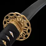 Clay Tempered Blade Tanto Swords