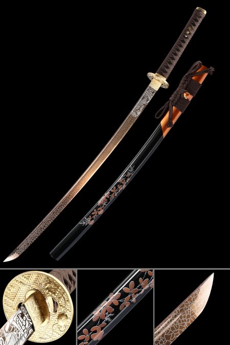 Handmade Japanese Samurai Sword 1065 Carbon Steel