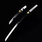 White Crod Handle Katana