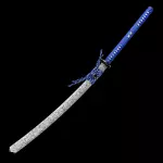 Blue Crod Handle Naginata