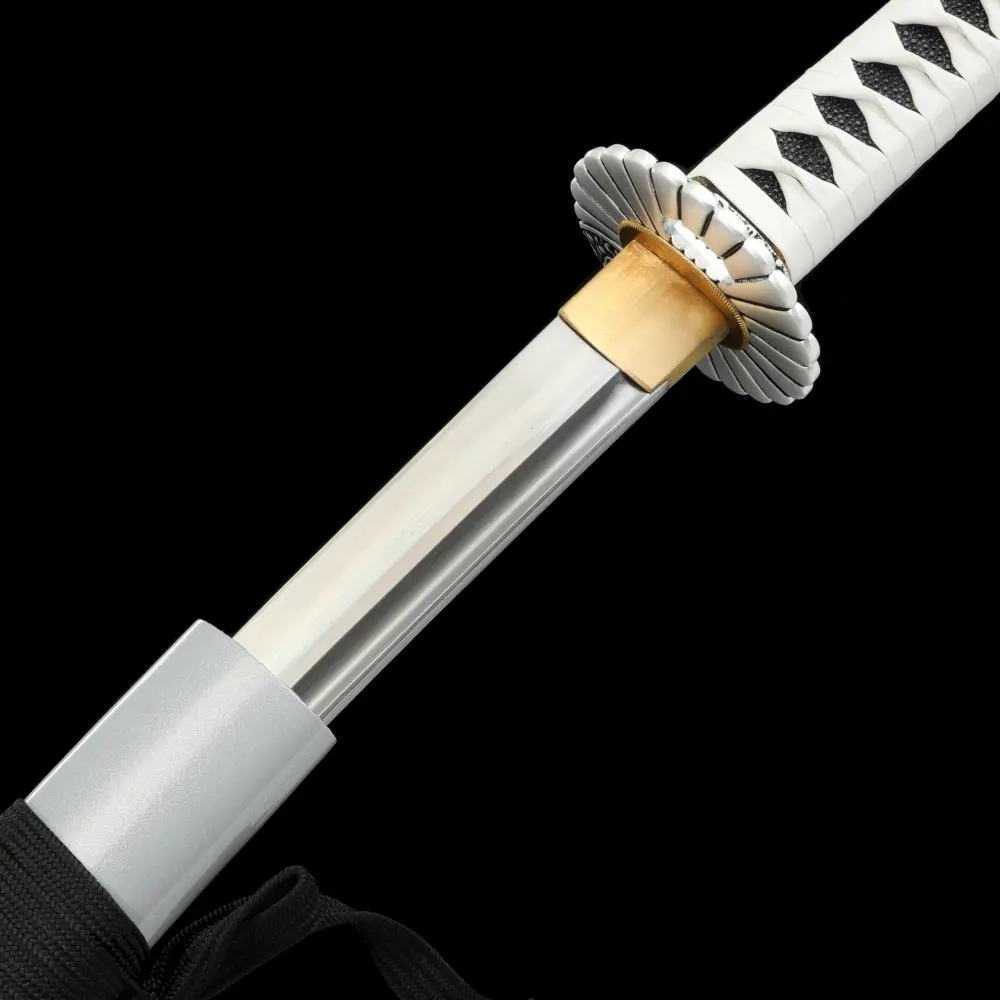1060 Carbon Steel Katana | 1060 Carbon Steel Katana with White