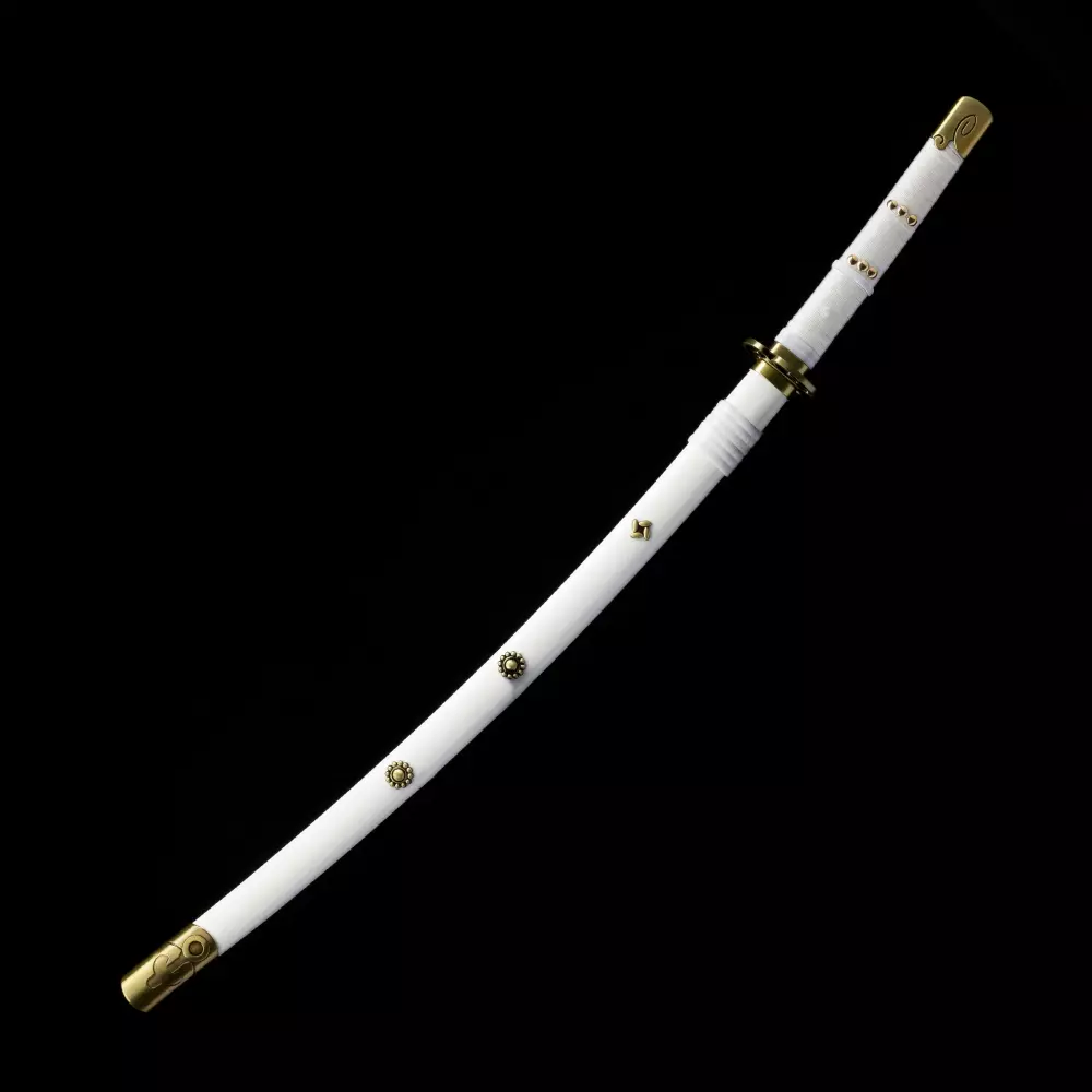 White Ame No Habakiri Enma Sword of Roronoa Zoro in $88 (Japanese Steel is  also Available) from One Piece Swords| Japanese Samurai Sword