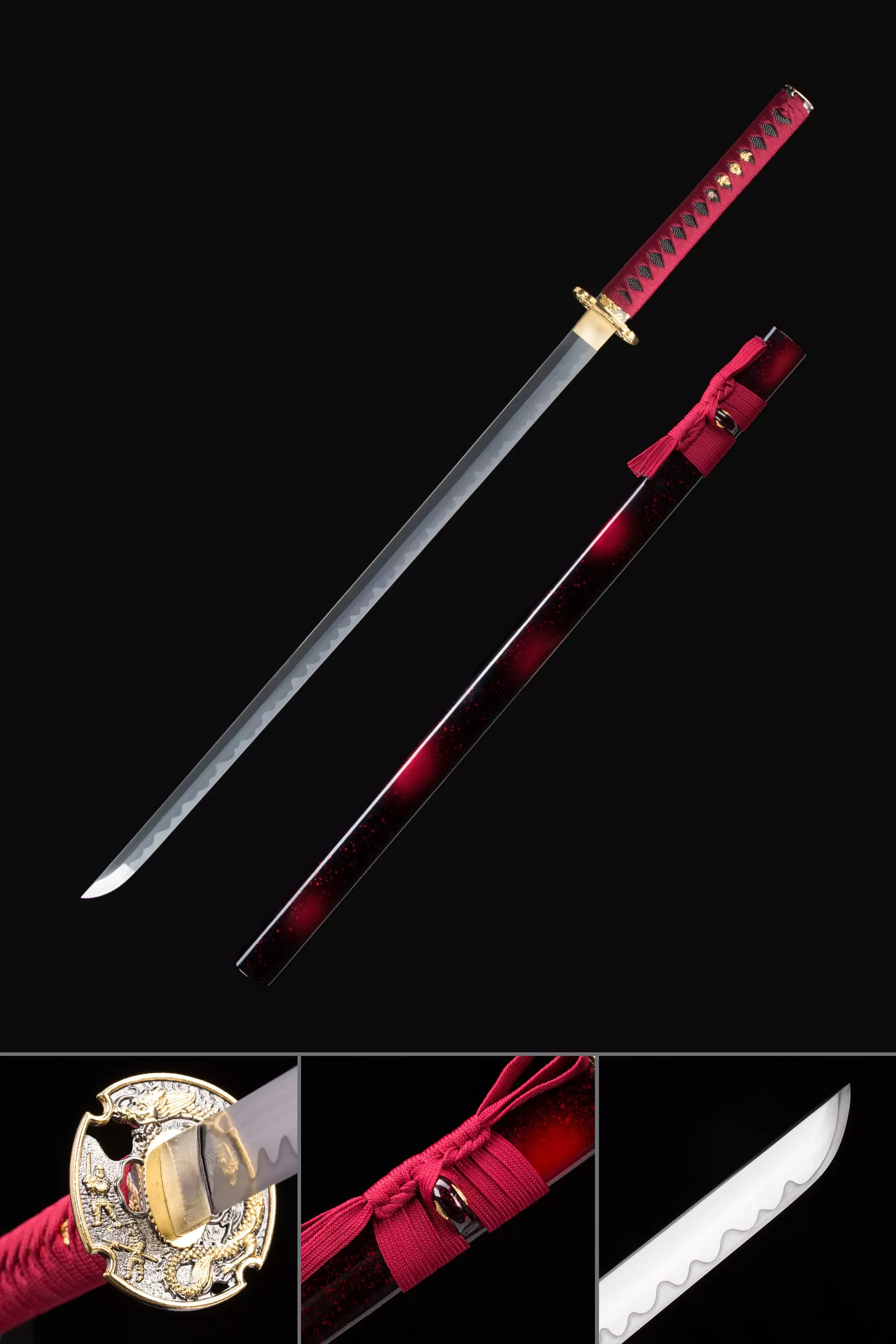 Japanese Straight Sword | Handmade Japanese Straight Sword High ...