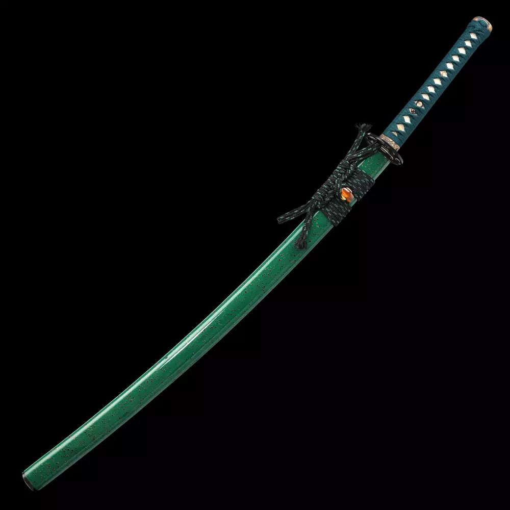 Green Katana | High-performance Japanese Katana Sword T10 Carbon