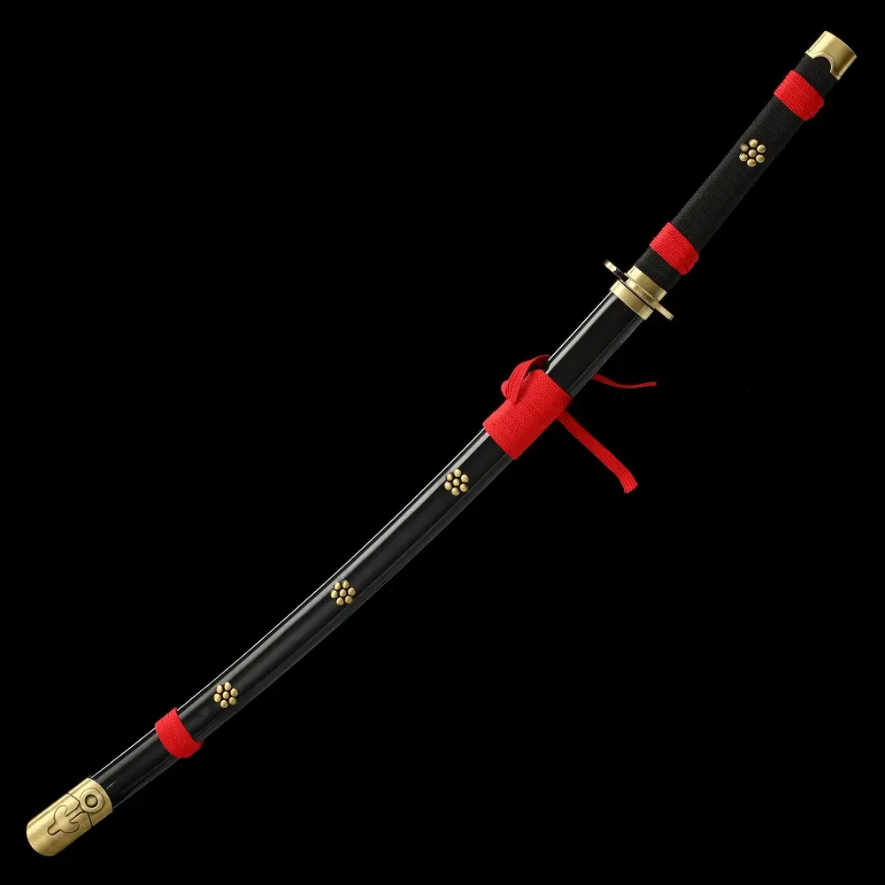 Yama Enma Sword | Yama Enma Sword - 1060 Carbon Steel Red Fire