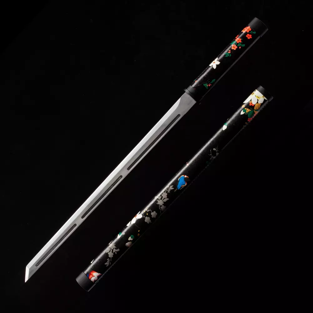 その他 espada 42'' Black Dragon Sharp Ninja Sword Japanese Straight