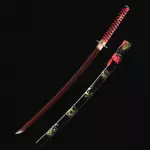 Black Cord Handle Katana