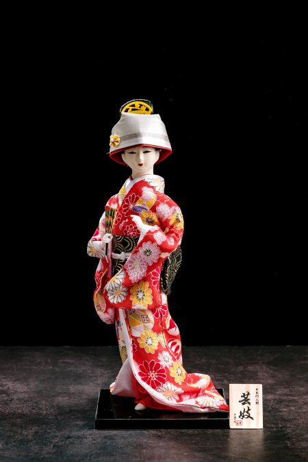 Antique Japanese Geisha Doll Home Decoration Crafts