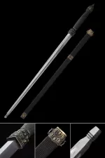 Handmade Chinese Four Sided Mace Swordbreaker Truncheon Pattern Steel