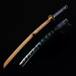 Mix-color Saya Wooden Katana Swords