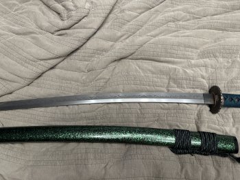 High-performance Japanese Samurai Sword Real Hamon