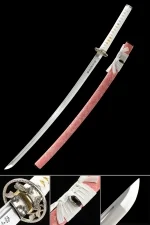 Handmade Full Tang Japanese Samurai Sword With 1065 Carbon Steel Blade