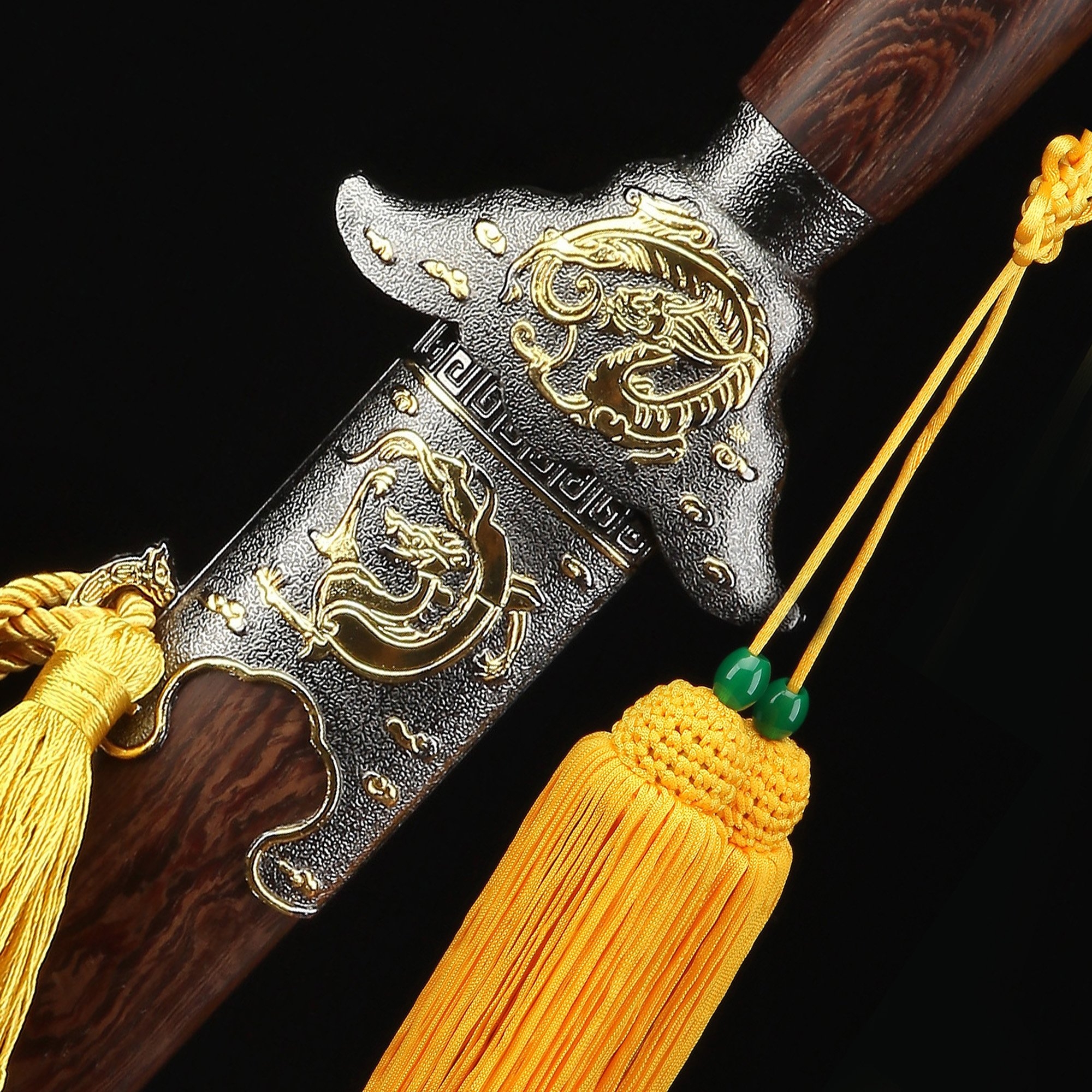 Handmade Real Tai Chi Sword  With Chinese Dragon Totem 