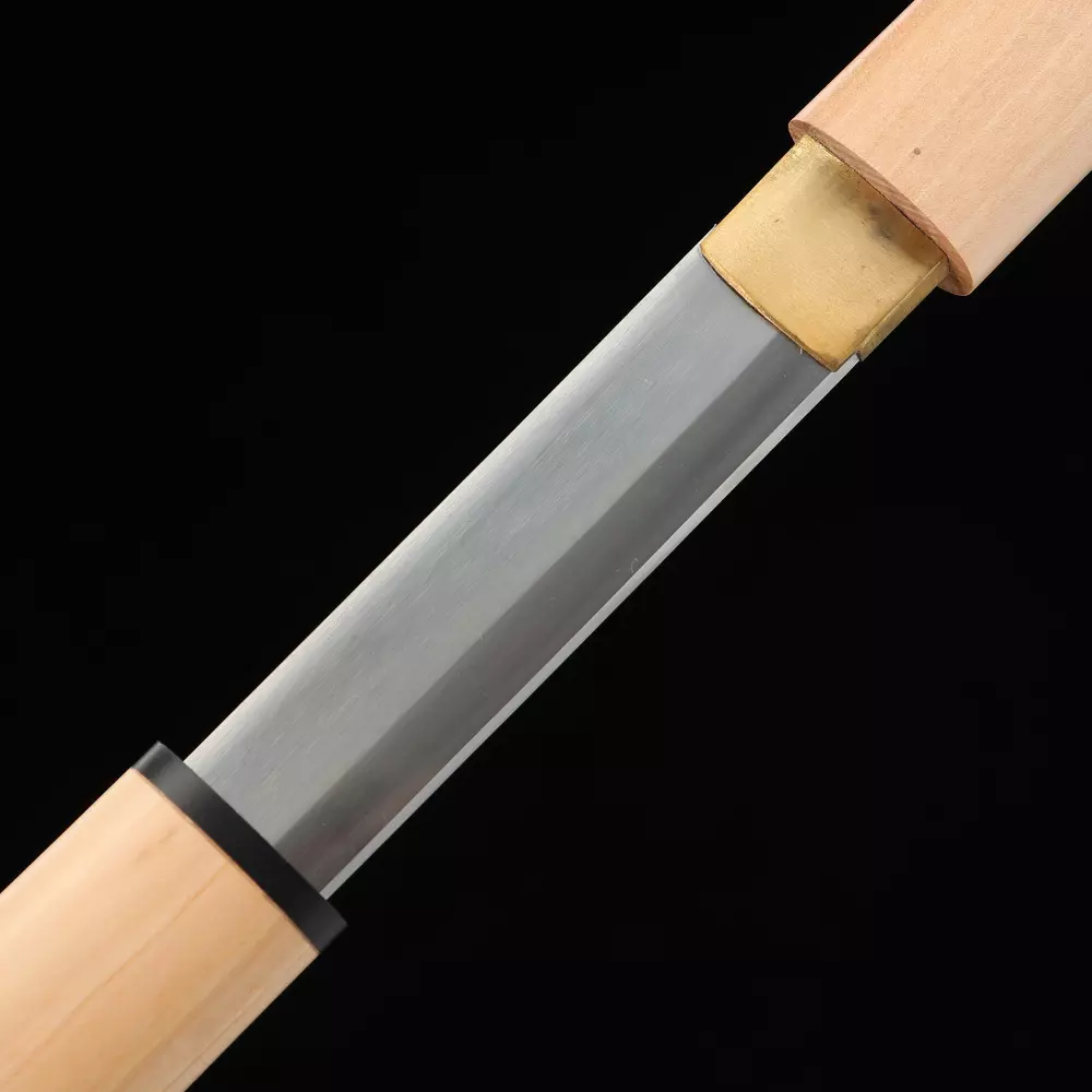 Shikomizue Sword | Full Tang 1090 Carbon Steel Ninjato, Natural