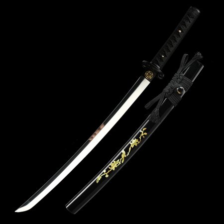 Handmade Full Tang Wakizashi Sword With 1095 Carbon Steel Blade