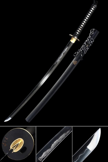 Full Tang Handmade Katana With 1090 Carbon Steel Blade