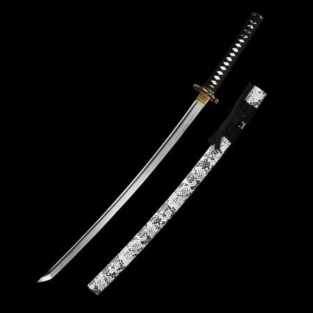 Handmade Real Japanese Sword T10 Carbon Steel With Hamon Blade