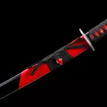Black Cord Handle Wooden Katana Swords