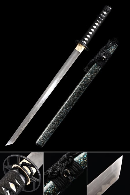 Handmade Japanese Ninjato Ninja Sword T10 Carbon Steel