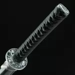 Black Lather Handle Katana