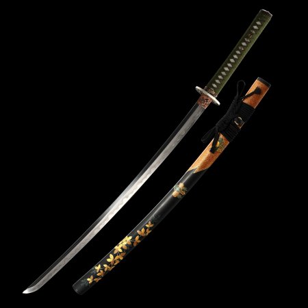High-performance Full Tang Handcrafted Katana Sword Sanmai Steel With Hamon Blade