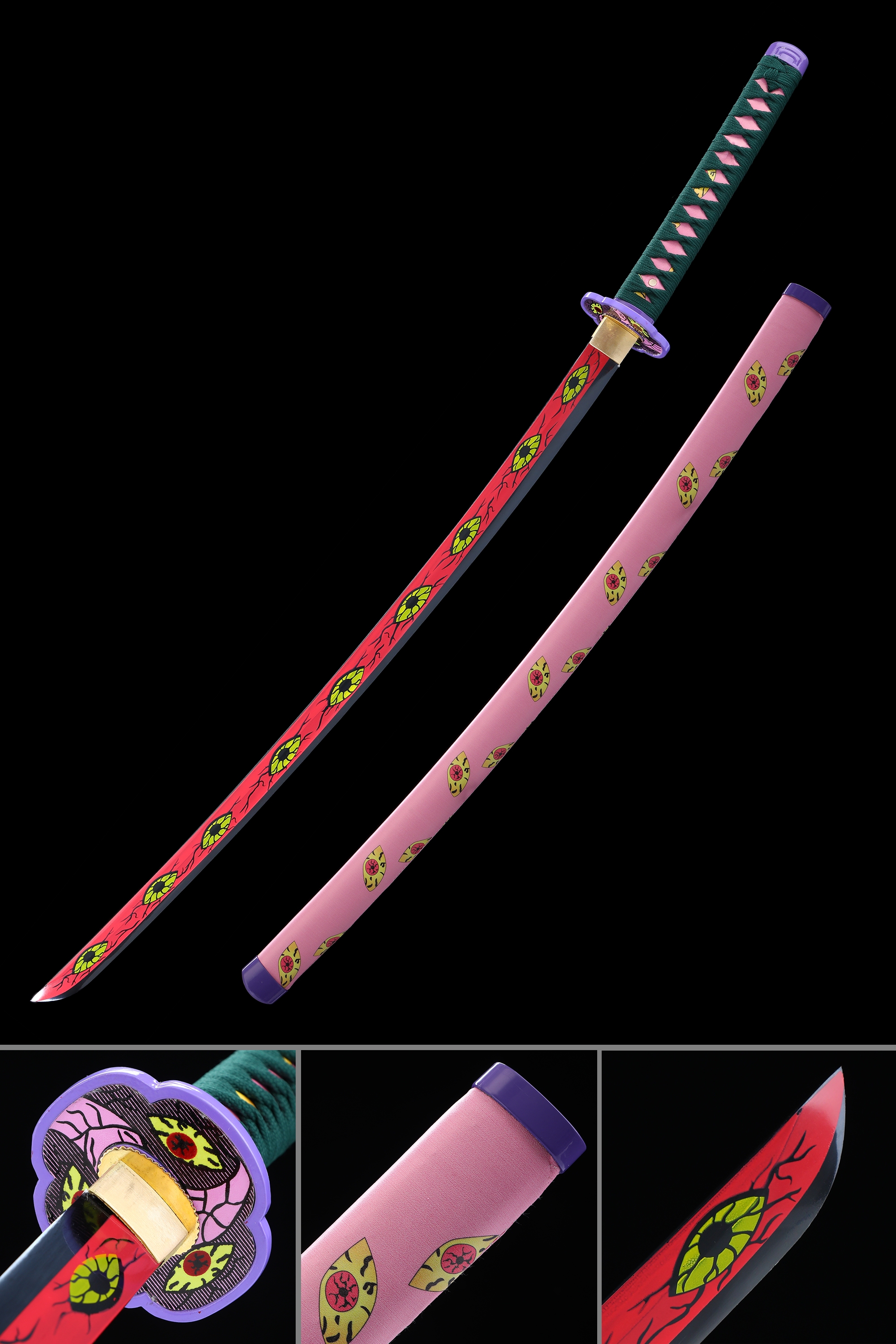 Rengoku Sword  Kyojuro Rengoku's Sword, Demon Slayer Sword, Kimetsu No  Yaiba Sword - Nichirin Sword - TrueKatana