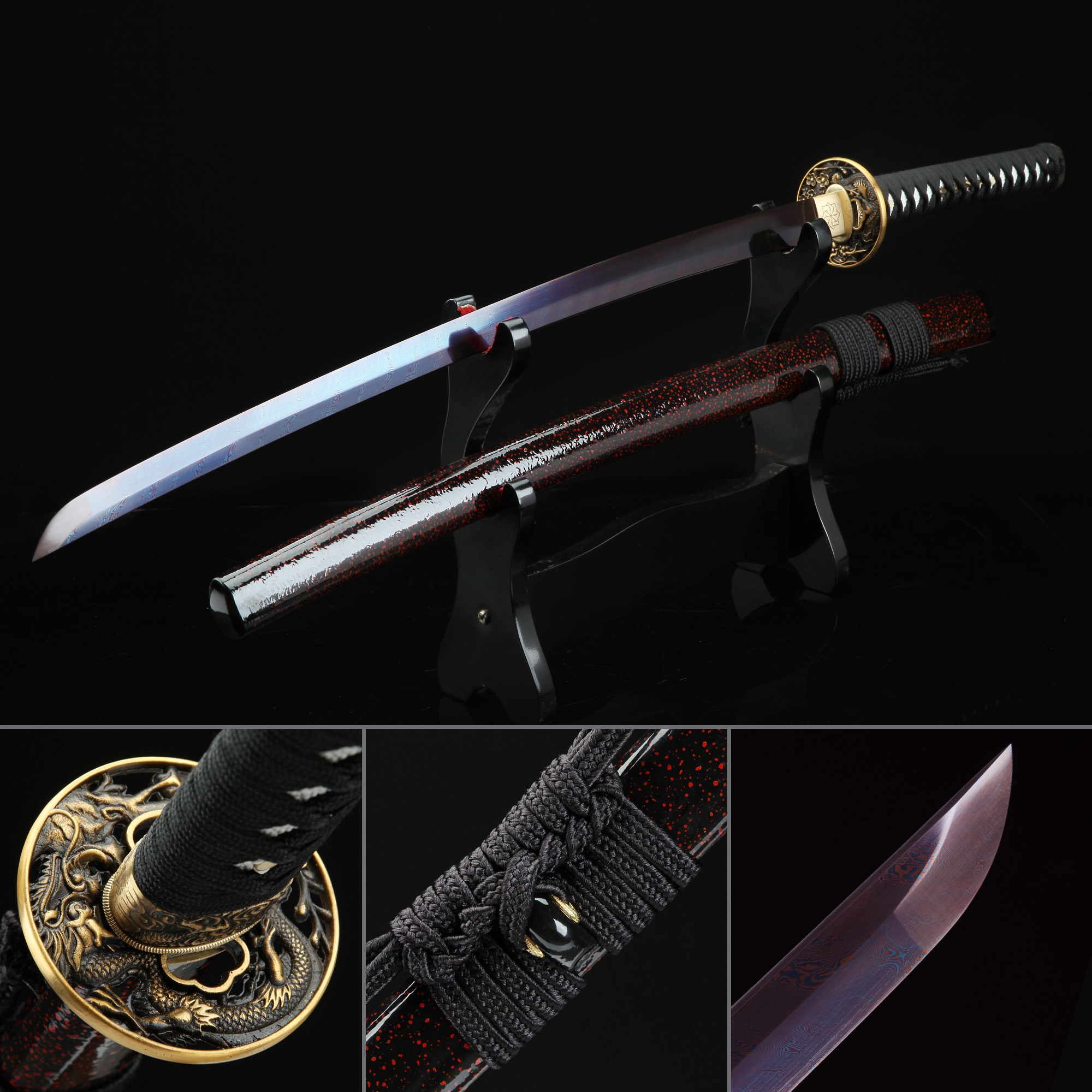 different metals for katana blades