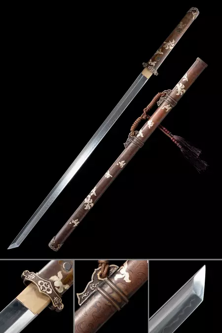 Handmade Chinese Tang Dao Sword T10 Carbon Steel