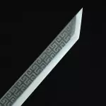 Pu Leather Saya Chinese Dao