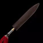 Folded Melaleuca Steel Blade Yari