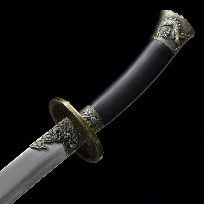 Oxtail Dao | Oxtail Dao - Clay Tempered 1095 Carbon Steel Chinese