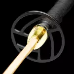 Black Cord Handle Wooden Katana Swords