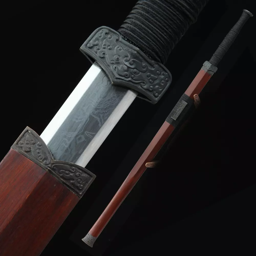 Chinese Straight Sword  High-performance Pattern Steel Sharpening