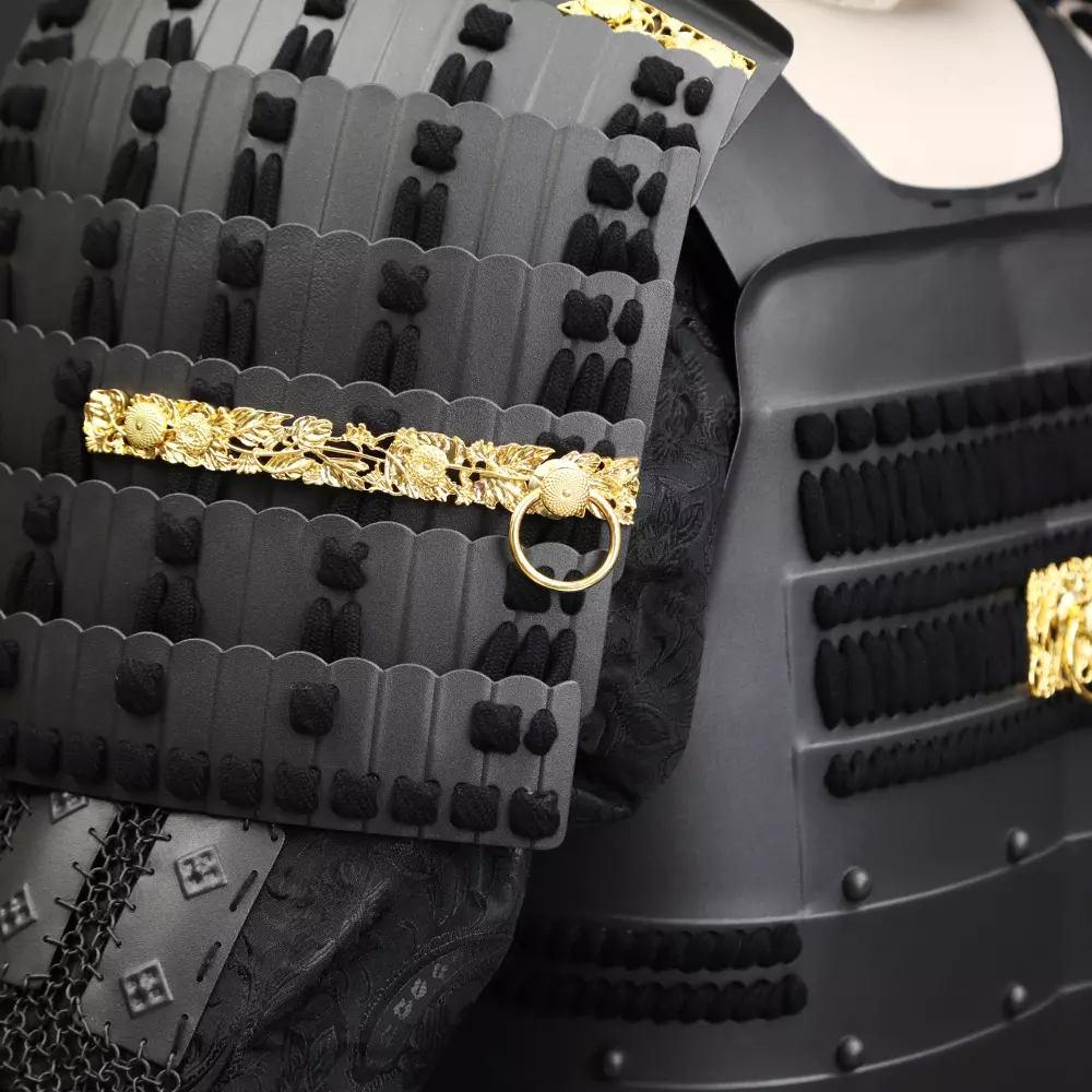 Antique Japanese Armor | Handmade Special Black Japanese Samurai
