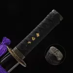 Black Cord Handle Tanto Swords
