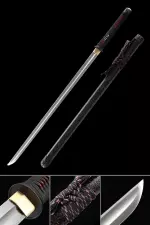 Handmade Japanese Ninjato Sword Damascus Steel