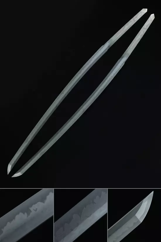Full Tang Japanese Katana Blade T10 Carbon Steel