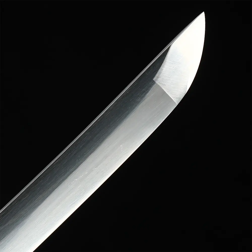 パズドラ 1095 Carbon Steel Tachi Sword with Dragon Tsuba - Orange Lacquer
