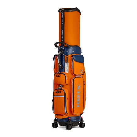 Helix Chic Retractable Golf Cart Bag - Orange