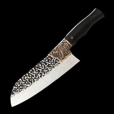 Handmade Stainless Steel Kitchen Knife With Full Tang Construction